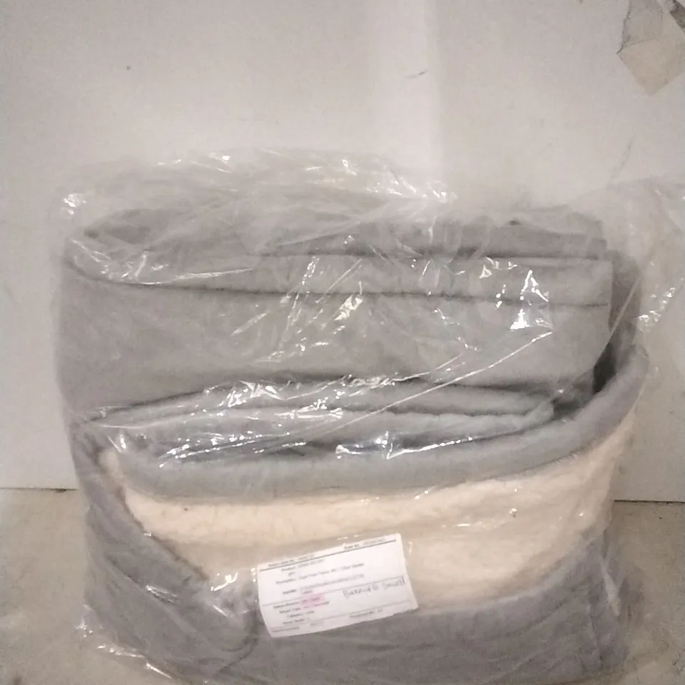 (ELECTRICAL FAULT) SUPER POLAR GREY 160 X 120 CM BLANKET