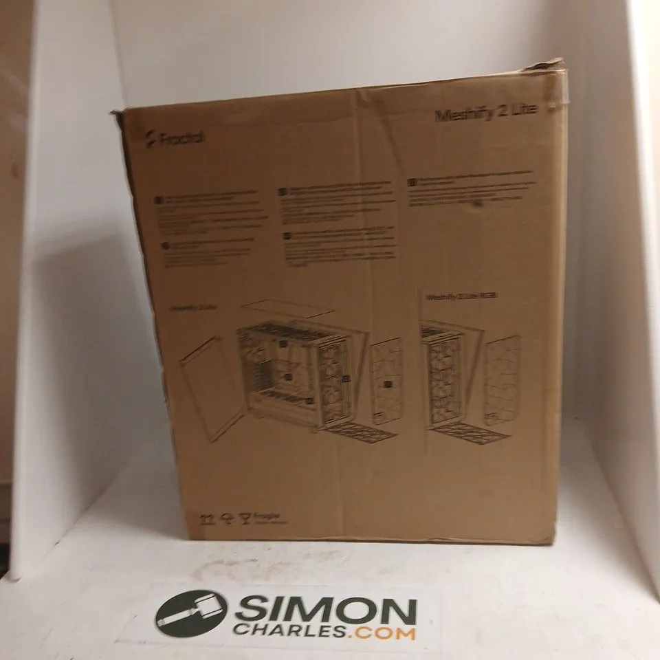 FRACTAL DESIGN MESHIFY 2 LITE COMPUTER CASE – BOXED