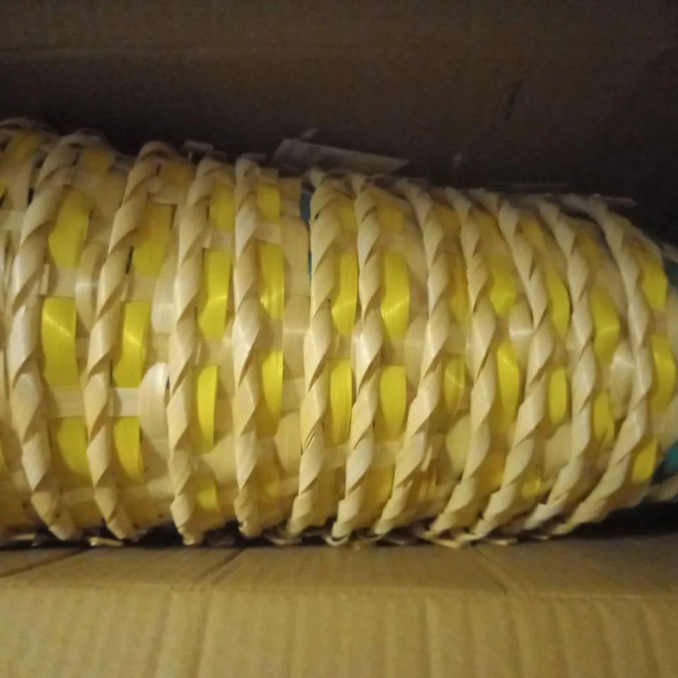 2 BOXES OF 12 BRAND NEW EASTER SMALL WICKER BASKETS (2 x 12)