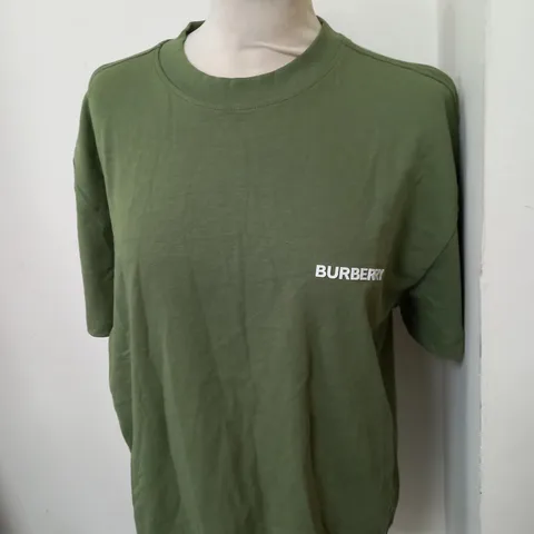 BURBERRY LOGO CASUAL T-SHIRT SIZE M