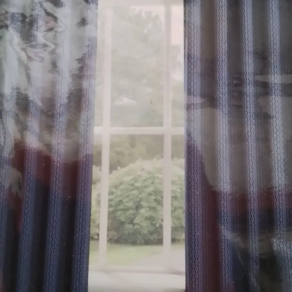 BRAND NEW ENHANCED LIVING BLACKOUT THERMAL CURTAINS 229 X 137CM (BLUE)