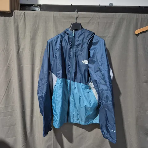 THE NORTH FACE MEN'S COLOUR-BLOCK JACKET – ZIP FRONT, HOODED, XL