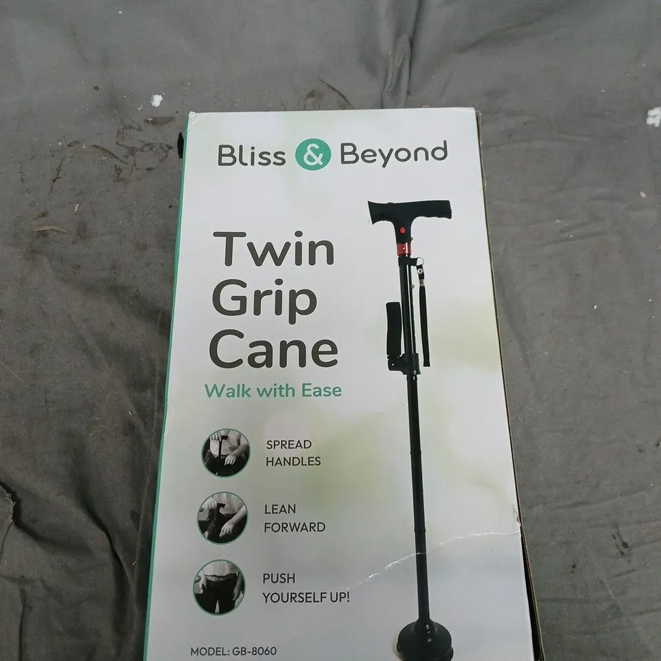 BLISS & BEYOND TWIN GRIP CANE – MODEL GB-8060