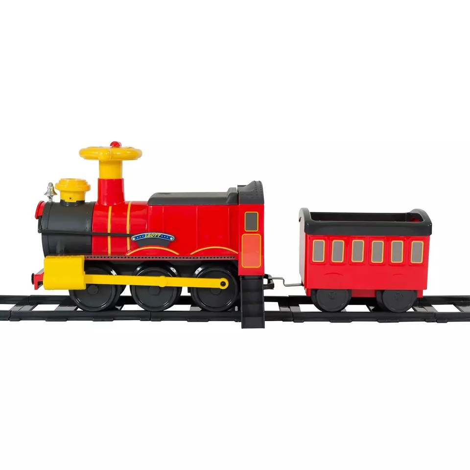 STEAM TRAIN 6 VOLT WITH 4 X STRAIGHT AND 4 X CURVED TRACK PACKS (SPECIAL PACK)