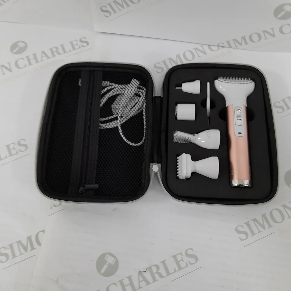 BOXED TILI 5-IN-1 MULTI-FUNCTIONAL HAIR REMOVAL KIT PINK 