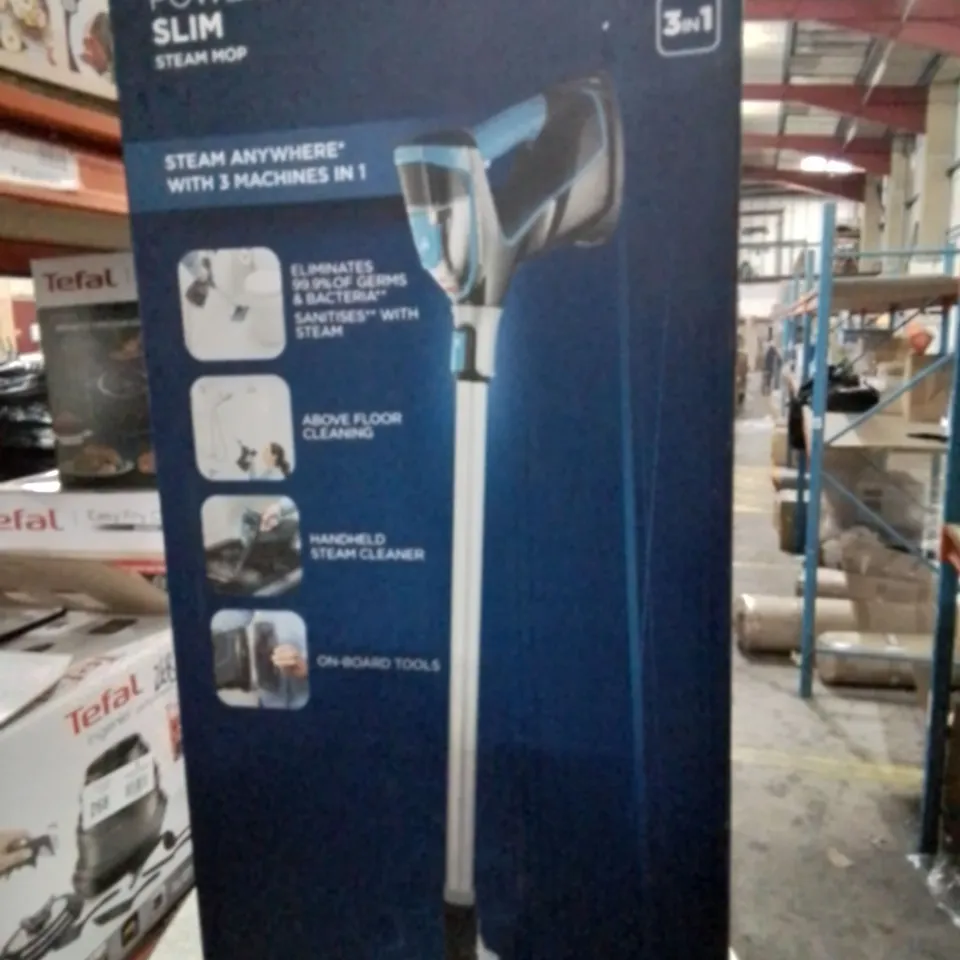 BOXED BISSELL POWER FRESH SLIM STEAM MOP 3 IN 1