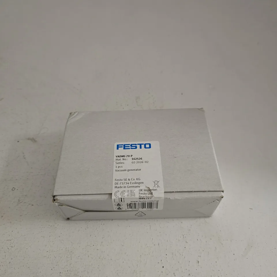 FESTO VADMI-70-P VACUUM GENERATOR 162526 BOXED
