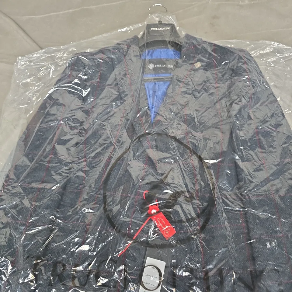 PAUL ANDREW NAVY BLAZER – WOMEN'S TAILORED JACKET SIZE 14