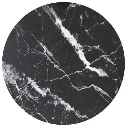 BOXED IVY BRONX TABLE TOP WHITE 100×50CM 6MM TEMPERED GLASS WITH MARBLE DESIGN