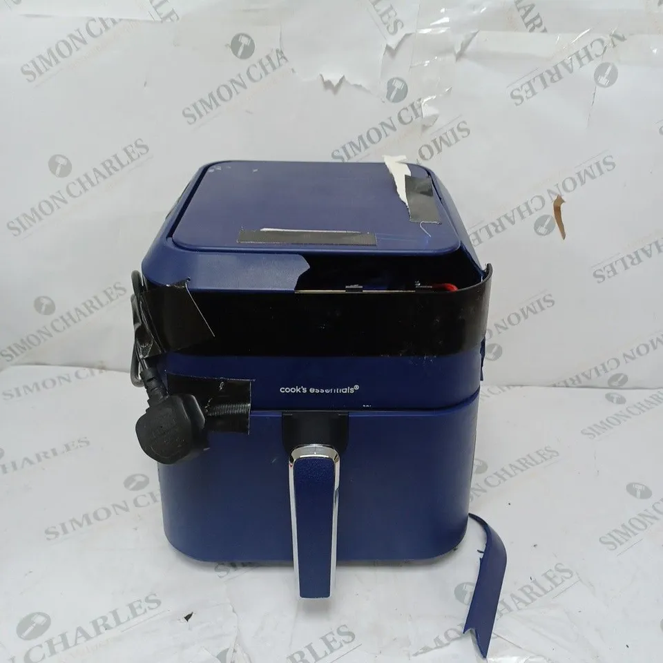 COOK'S ESSENTIALS 5.8L AIR FRYER IN NAVY