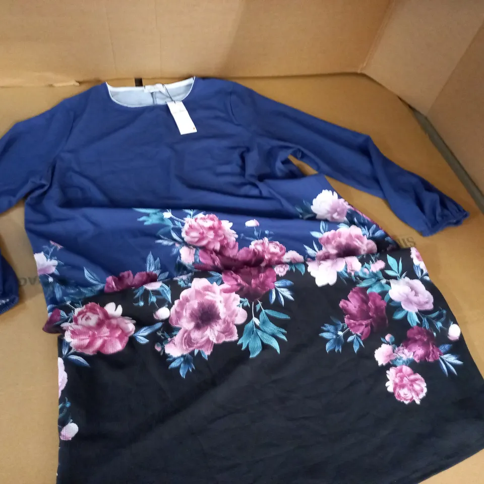 LOVE YOURS FLORAL DRESS - UK 18