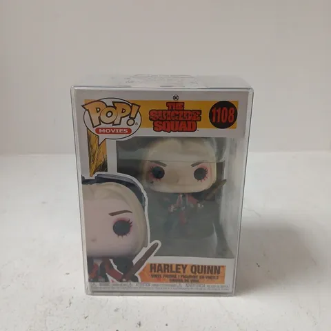 BOXED FUNKO POP! MOVIES THE SUICIDE SQUAD HARLEY QUINN VINYL FIGURE - 1108