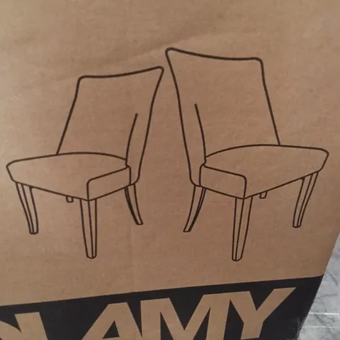 BOXED COLAMY DESIGNER DINING CHAIR (1BOX)