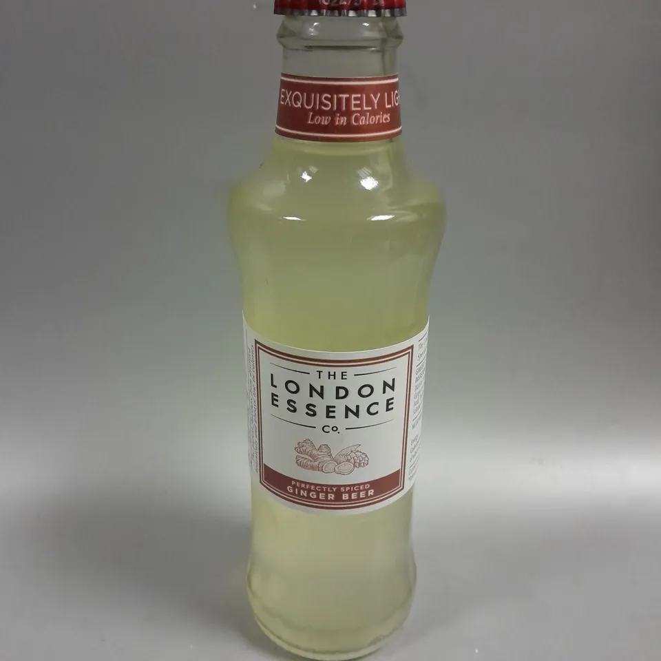 APPROXIMATELY 20 BOTTLES OF THE LONDON ESSENCE PERFECTLY SPICED GINGER BEER - 20 X 200ML - COLLECTION ONLY 