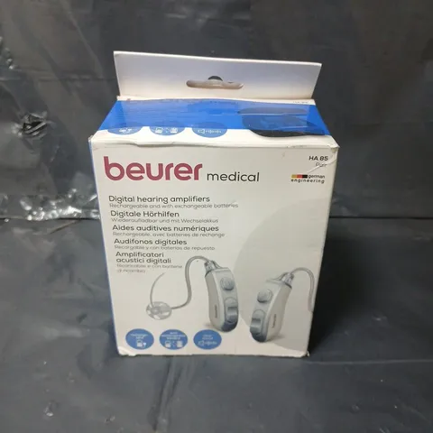 BOXED BEURER MEDICAL DIGITAL HEARING AMPLIFIERS