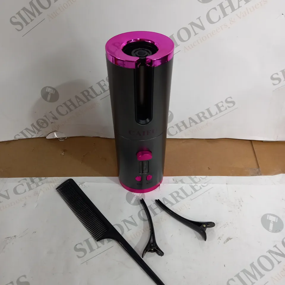 BOXED DESIGNER CORDLESS AUTOMATIC HAIR CURLER