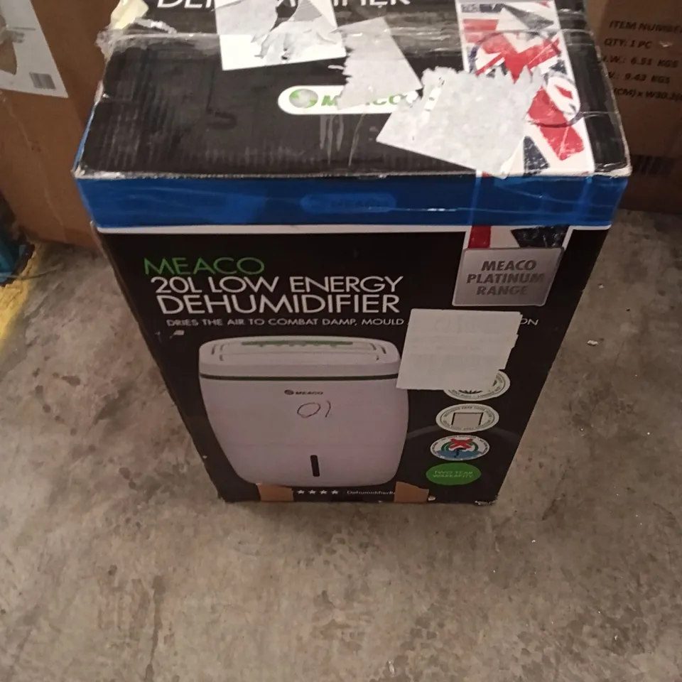 BOXED MEACO 20L LOW ENERGY HUMIDIFIER HG00913