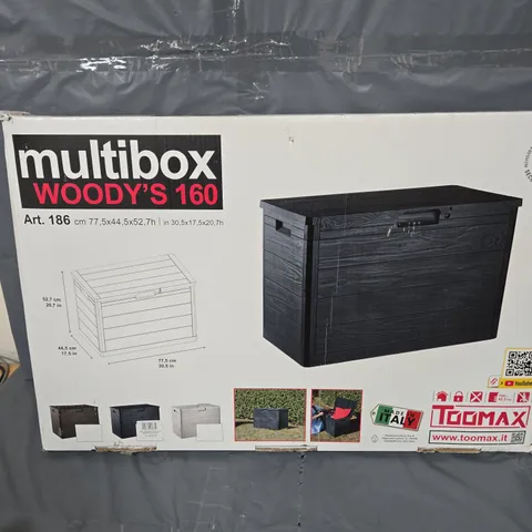 BOXED MULTIBOX WOODY'S 160 STORAGE CONTAINER