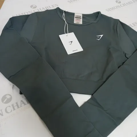 SMALL GYMSHARK LONG SLEEVE TOP 