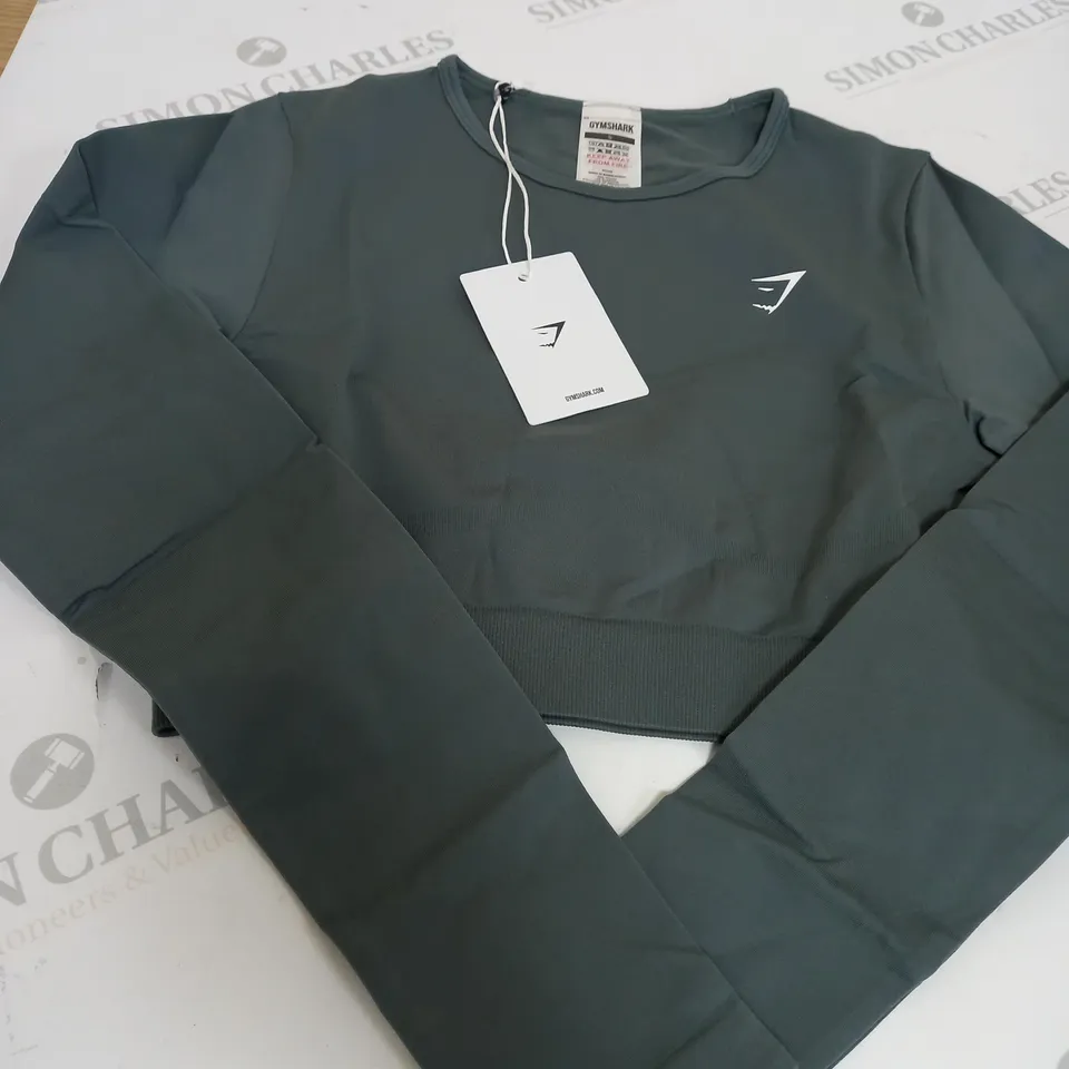 SMALL GYMSHARK LONG SLEEVE TOP 