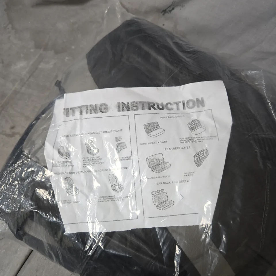 PACK OF ASSORTED CAR SEAT COVERS