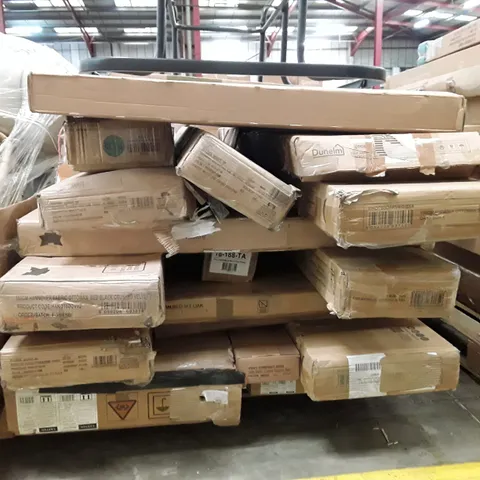 PALLET CONTAIN AN ASSORTMENT OF INCOMPLETE FLAT PACK FURNITURE