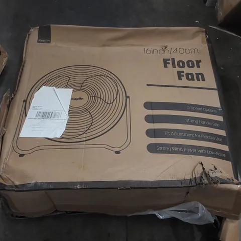 BOXED KEPLIN 16 INCH FLOOR FAN