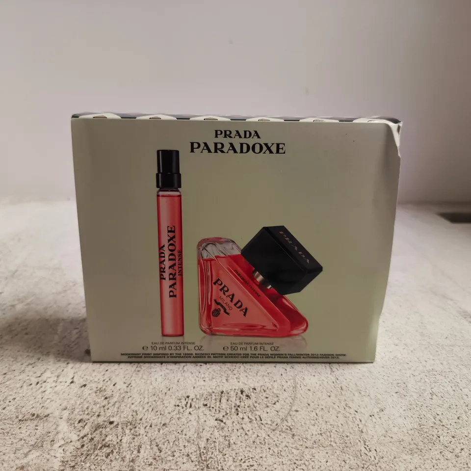 PRADA PARADOXE EAU DE PARFUM INTENSE GIFT SET – 50 ML + 10 ML