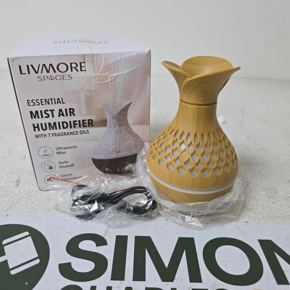 BOXED LIVMORE ESSENTIAL MIST AIR PURIFIER