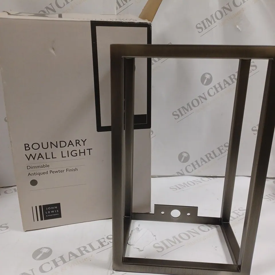 JOHN LEWIS BOUNDARY WALL LIGHT FRAME