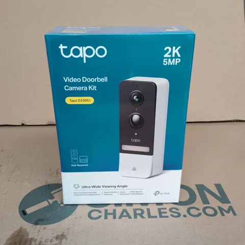 SEALED TP-LINK TAPO VIDEO DOORBELL CAMERA KIT - D230S1