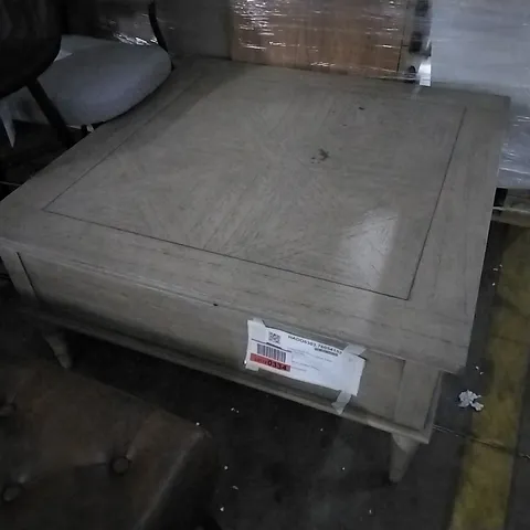 COLELLA SOLID WOOD COFFEE TABLE WITH STORAGE 