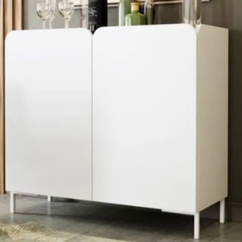 BRAND NEW BOXED ALBANY WHITE MODERN SIDEBOARD