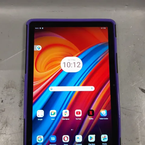 LENOVO TAB M10 TABLET WITH PROTECTIVE CASE