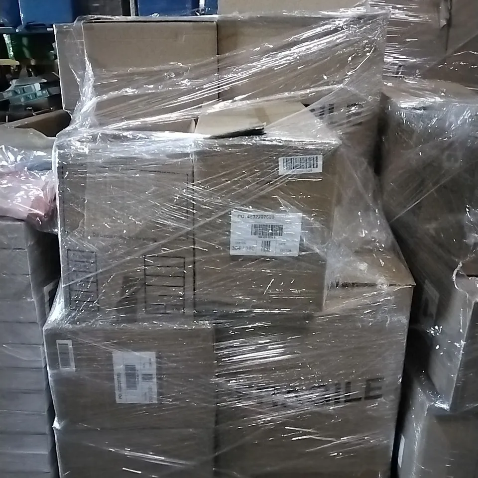 PALLET OF ASSORTED CLOTHING INCLUDING JULIEN MACDONALD BIKER JACKETS