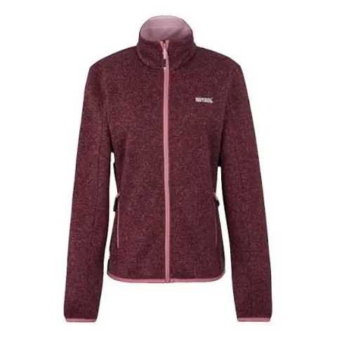 BRAND NEW REGATTA WOMEN'S FULL ZIP FLEECE NEWHILL IN DUSTY ROSE - SIZE 8