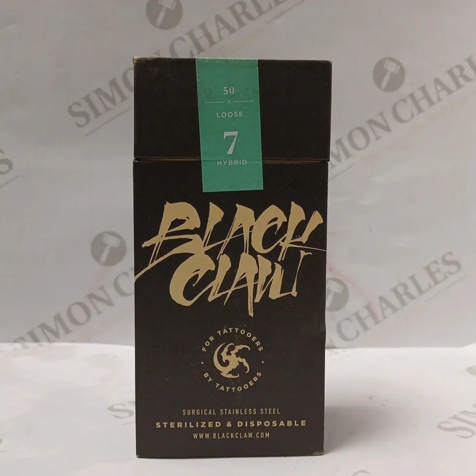 BLACK CLAW LOOSE 7 HYBRID TATTOO NEEDLES 