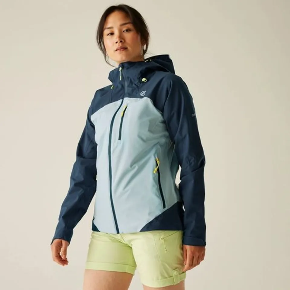 BRAND NEW DARE 2B WOMEN'S TORREK II WATERPROOF JACKET IN MOONLIGHT DENIM - 10