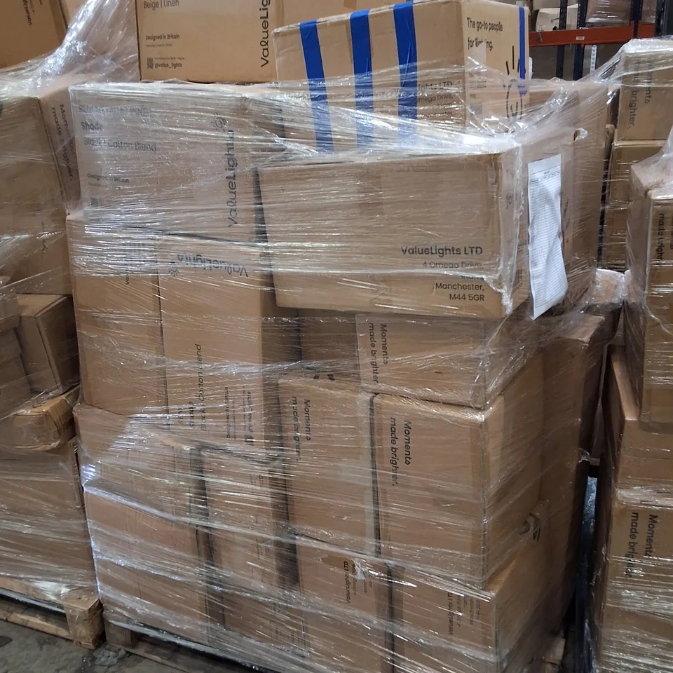 PALLET CONTAINING ASSORTED VALUELIGHTS LIGHTING TO INCLUDE