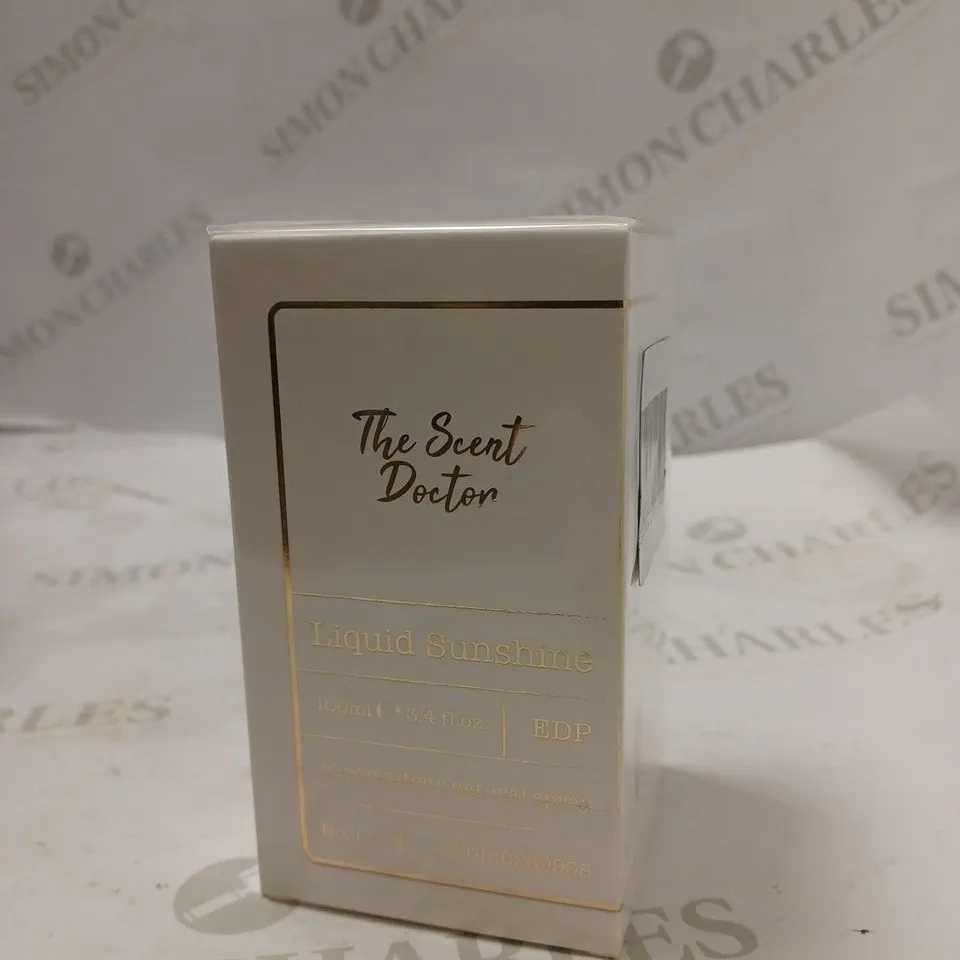 BOXED AND SEALED THE SCENT DOCTOR LIQUID SUNSHINE 100ML