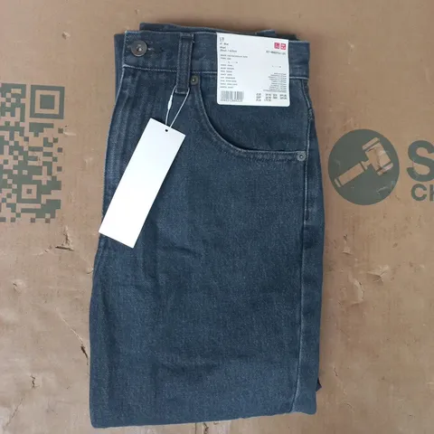 UNIQLO WOMEN'S REGULAR HIGH RISE JEANS IN BLUE SIZE 25
