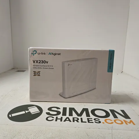 TP-LINK VX230V AX1800 DUAL-BAND WI-FI 6 VDSL/ADSL MODEM ROUTER – BOXED