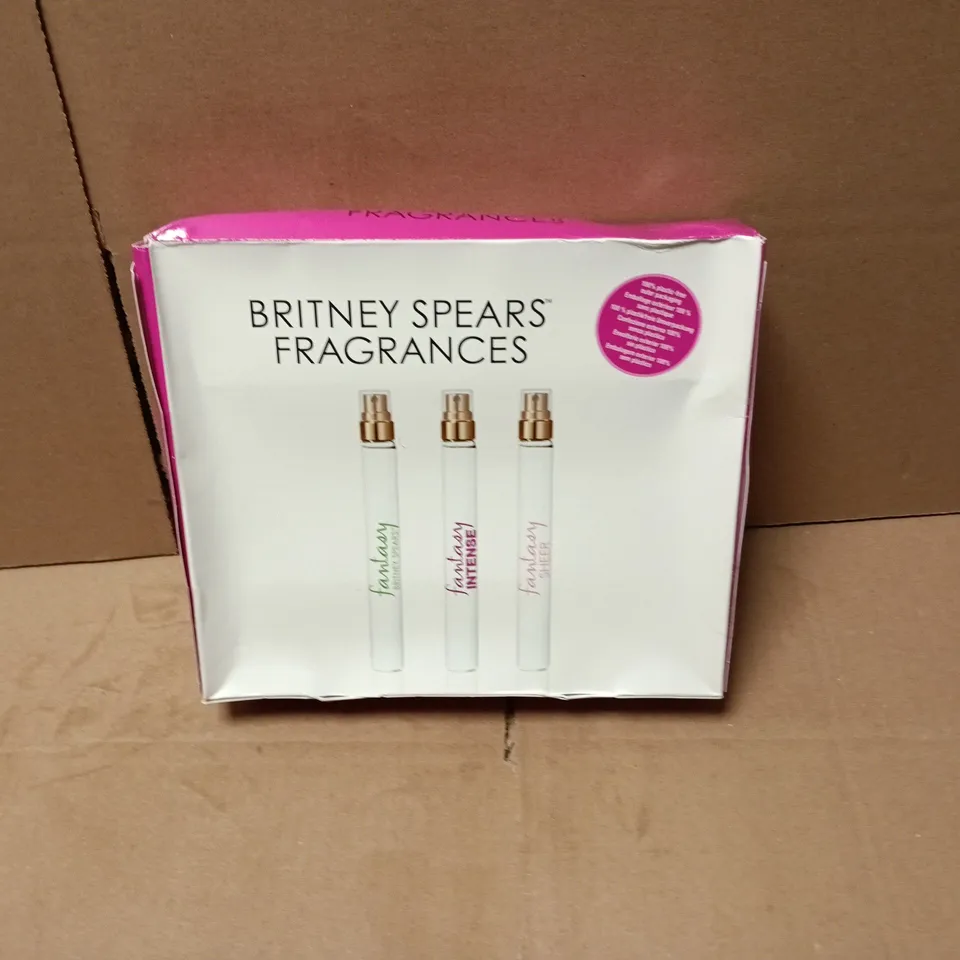BOXED BRITNEY SPEARS GRAGRANCES 3-PIECE SET - 3X 10ML