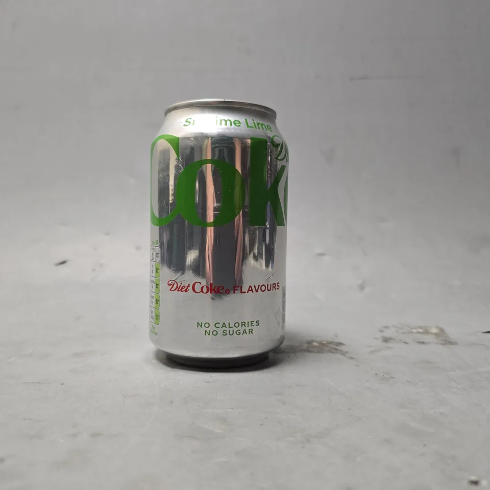 TOTE OF APPROXIMATELY 20 DIET COKE SUBLIME LIME 