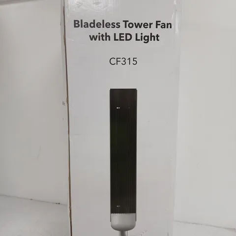CF315 BLADELESS TOWER FAN WITH LED LIGHT