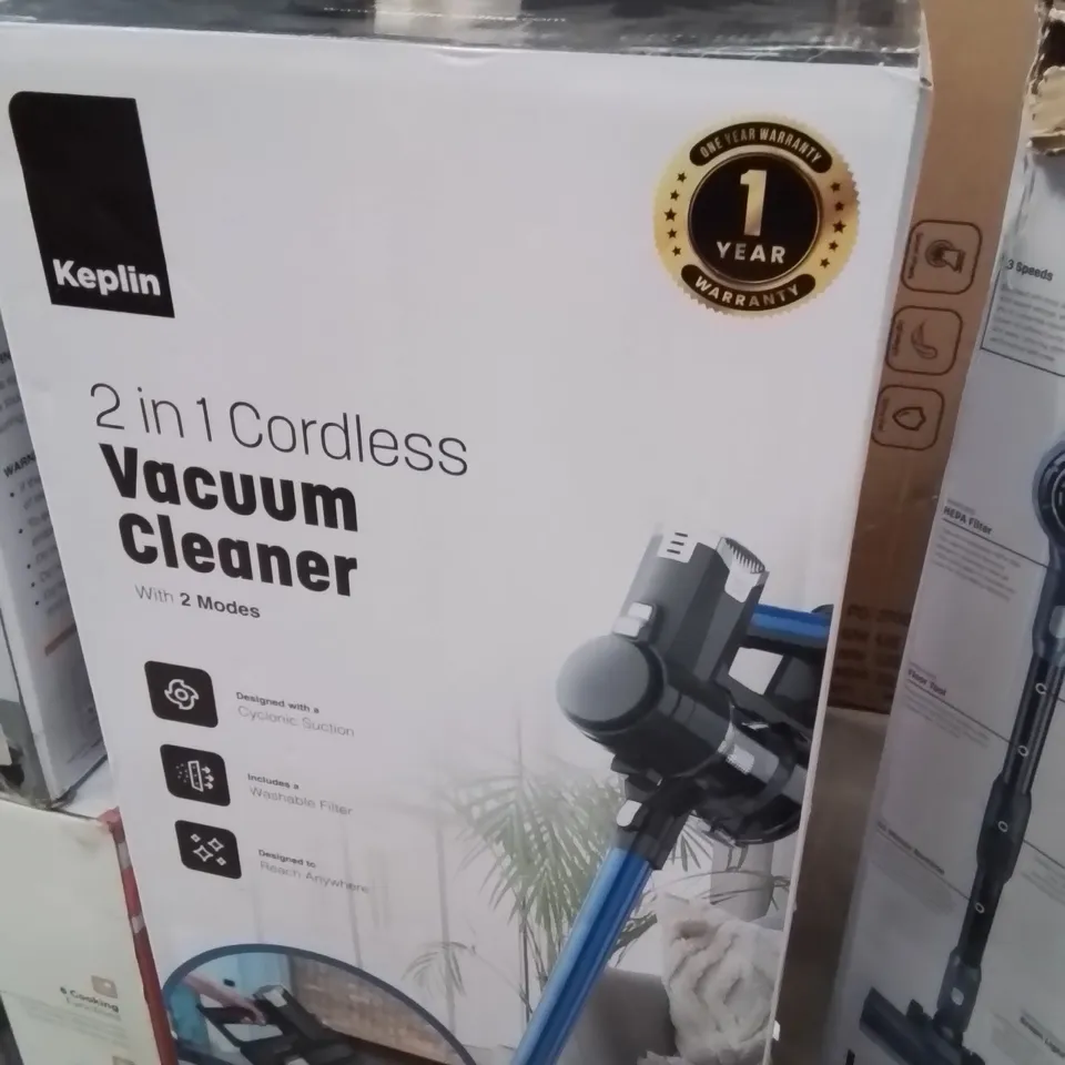 BOXED KEPLIN 2IN1 CORDLESS VACUUM CLEANER 