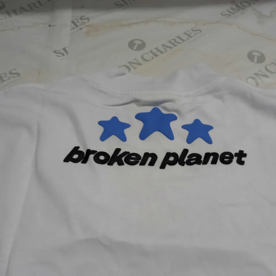 BROKEN PLANET BRIGHTER DAYS ARE AHEAD T-SHIRT - LARGE