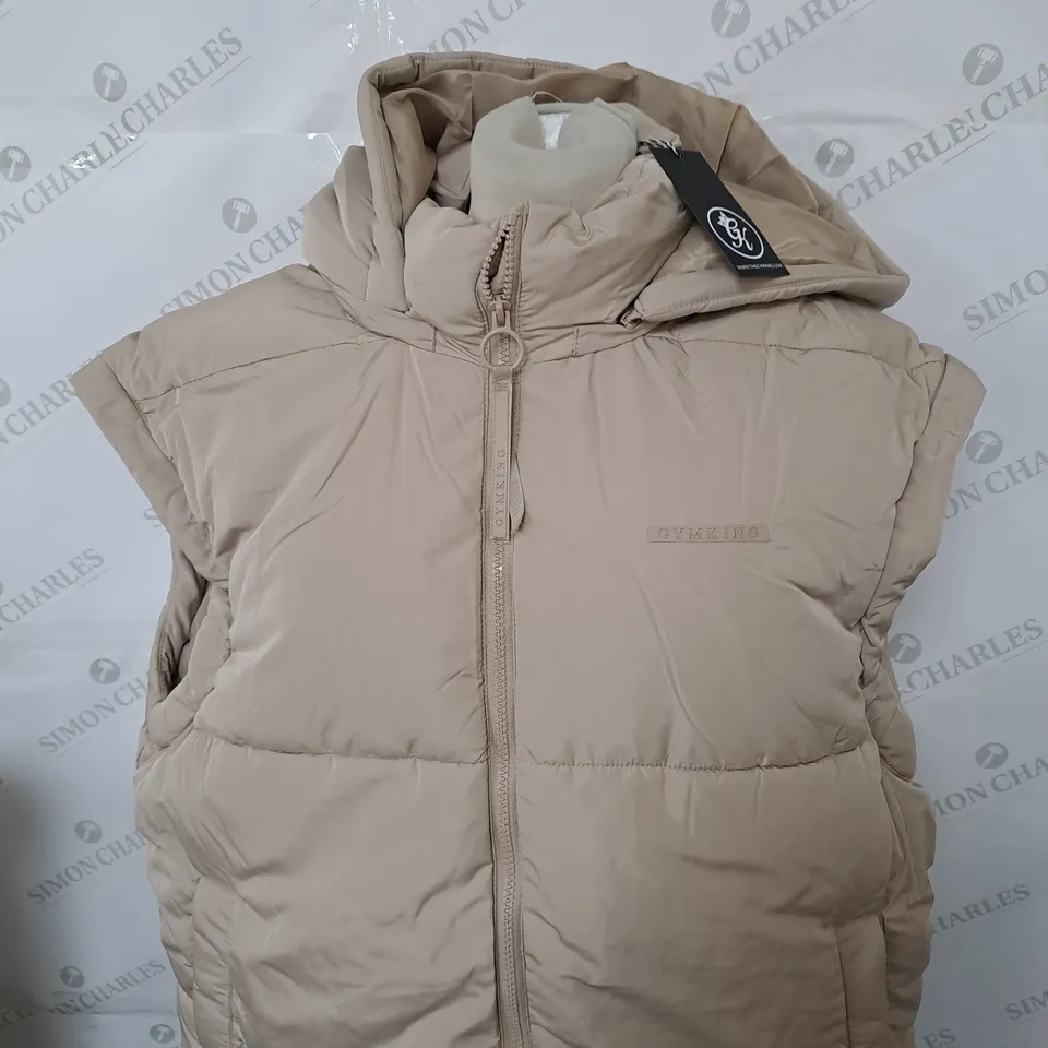 GYMKING ALIGN OVERSIZED GILET SIZE 12