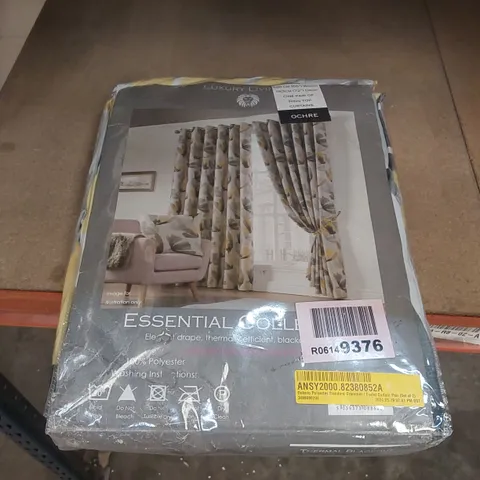 BAGGED ONTARIO AMSTERDAM EYELET CURTAINS - 168 x 183cm