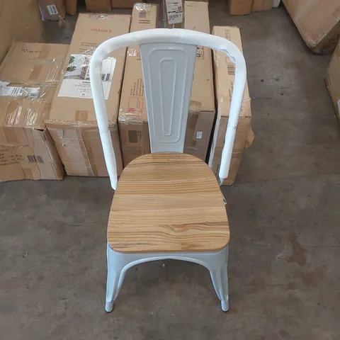 BOXED SET OF 4 PALERMO CHAIRS - PALE GREY (1 BOX)